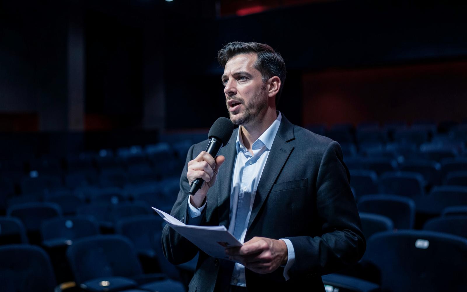 Public Speaking e impatto-Weiterbildung in Zurigo — in situazione